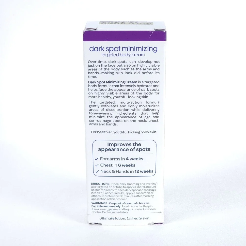 2pk Gold Bond Ultimate DARK SPOT MINIMIZING‎ BODY CREAM Tone Corrector 2 oz NEW